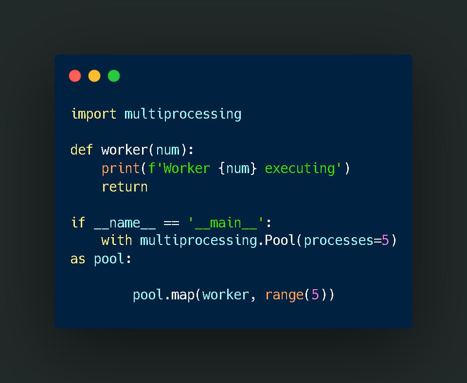 web3devop's tweet image. 🔥 Day 32 — Effective Python Coding Series
I hope you all had an excellent holiday! 🌴
Let’s resume our Effective Python Coding journey with today’s focus: The Power of Multiprocessing in Python ⚙️
In Python, the multiprocessing module allows us to spawn multiple processes to…