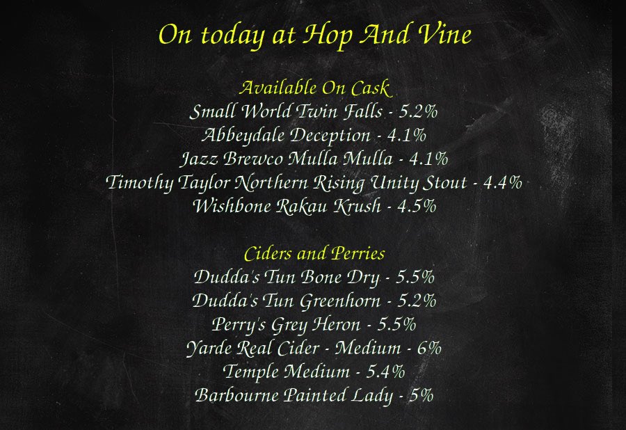 Hop and Vine, Hull tweet media