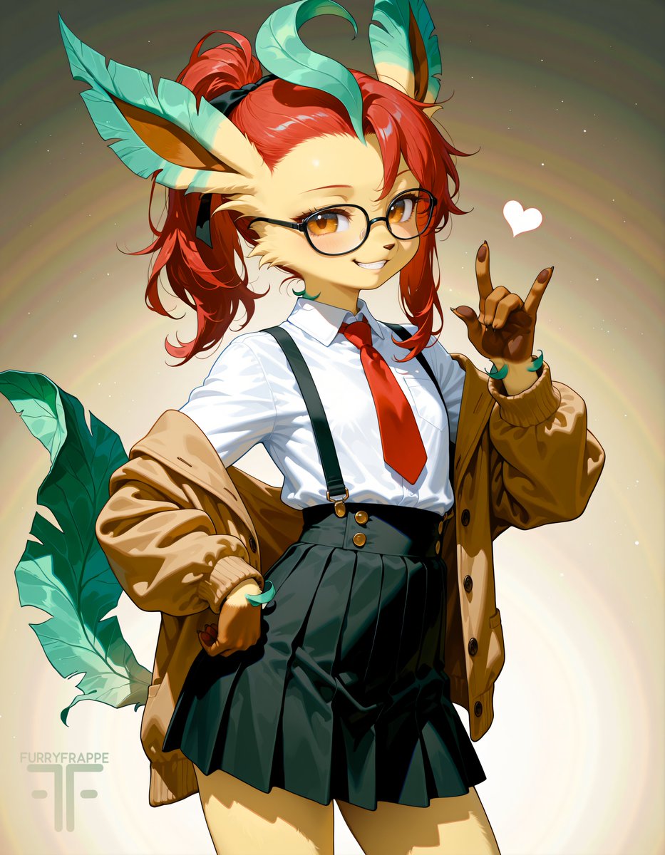 smug leaf  ~💢

#furry #AIart #AIイラスト︎