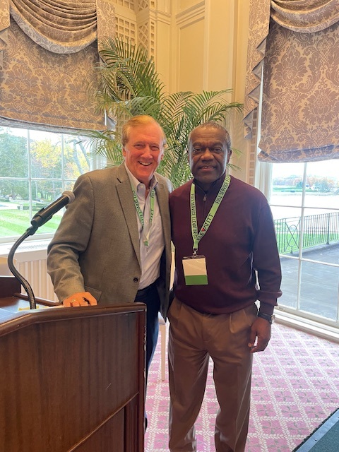 PHADA ED <a href="/TKaiserPHADA/">Tim Kaiser</a>, with NYSPHADA Pres Bill Simmons, addressed NY housing professionals in Cooperstown yesterday. Among other topics, he discussed the gov. shutdown, changes in <a href="/HUDgov/">Department of Housing and Urban Development</a> funding rules, and other hot topics.
