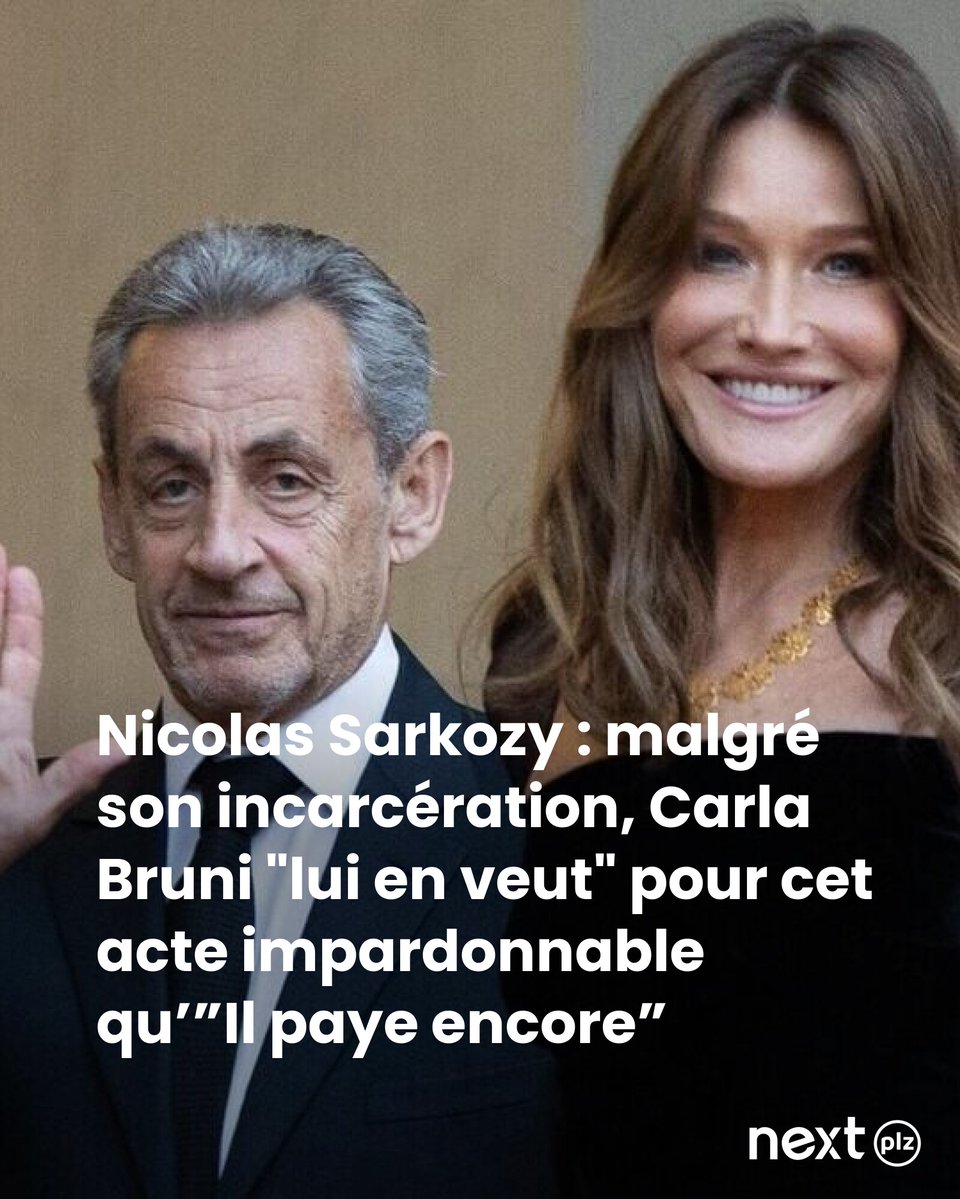 Tensions secrètes : Carla en veut encore à Nicolas... 🔍 👉 l.nextplz.fr/55G