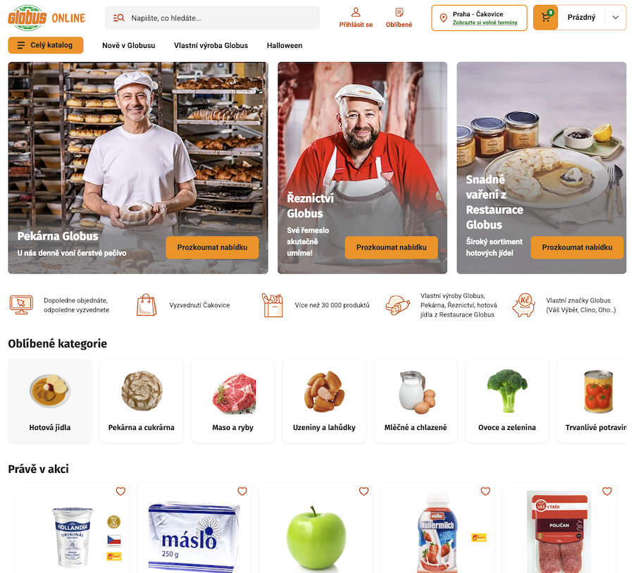 Globus launched online grocery in Czechia. <a href="/shopsyscz/">Shopsys</a>  (an ABUGO company) delivered the platform in 7 months from contract to go-live, integrating SAP, PIM, POS and picking app. Next: full-service home delivery. #ABUGO #Shopsys #Globus #ecommerce #grocery