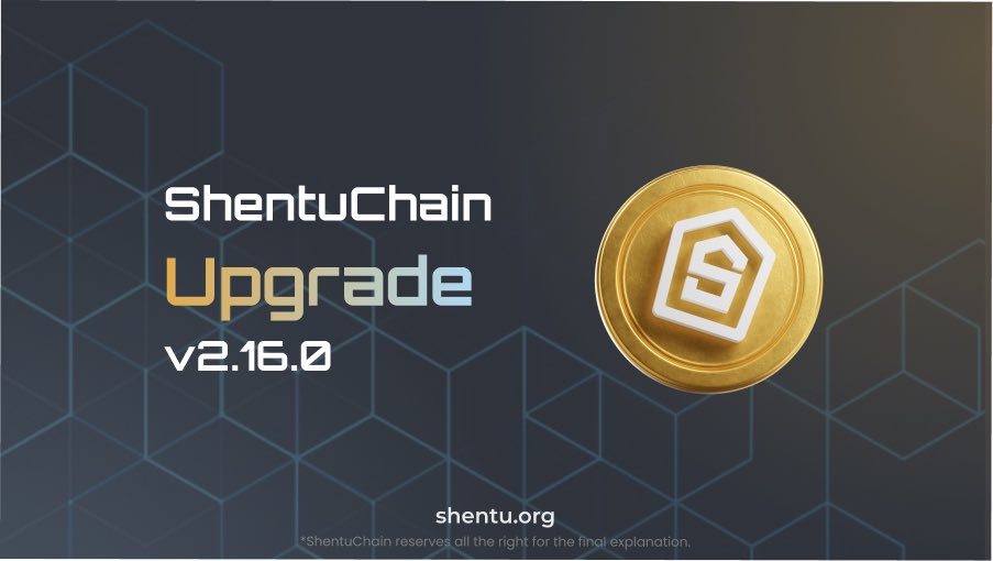 ShentuChain's tweet image. 🔥Announcement: Shentu Mainnet v2.16.0 is Live!
Shentu v2.16.0 marks a successful upgrade at block # 26,267,300.
Massive props to all validators and node operators for the coordinated rollout and seamless transition! LFG!
What's new: 
 • OpenMath: Add Theorem Reference
 •…