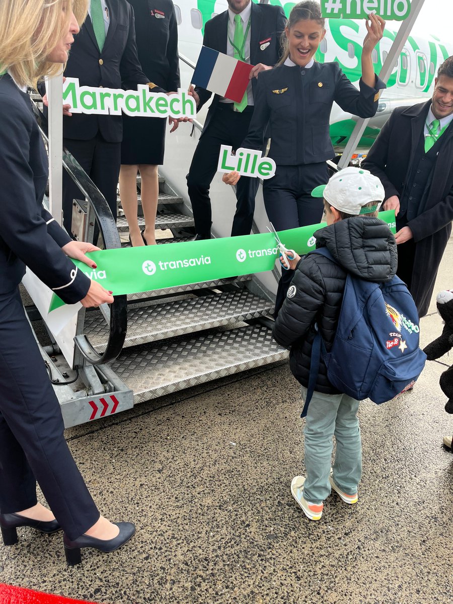 transaviaFR's tweet image. Marrakech s’invite au départ de Lille, Biarritz et Deauville ✈️
Merci aux équipages 💚