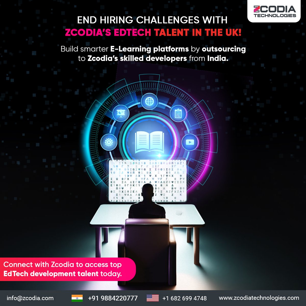 zcodia's tweet image. Bring Your E-Learning Vision to Life with Zcodia

Build your EdTech projects with Zcodia’s expert team from India.

📧 info@zcodia.com 
🌐 zcodiatechnologies.com

#EdTech #ELearning #LMSDevelopment #AppDevelopment #ZcodiaTechnologies #Outsourcing