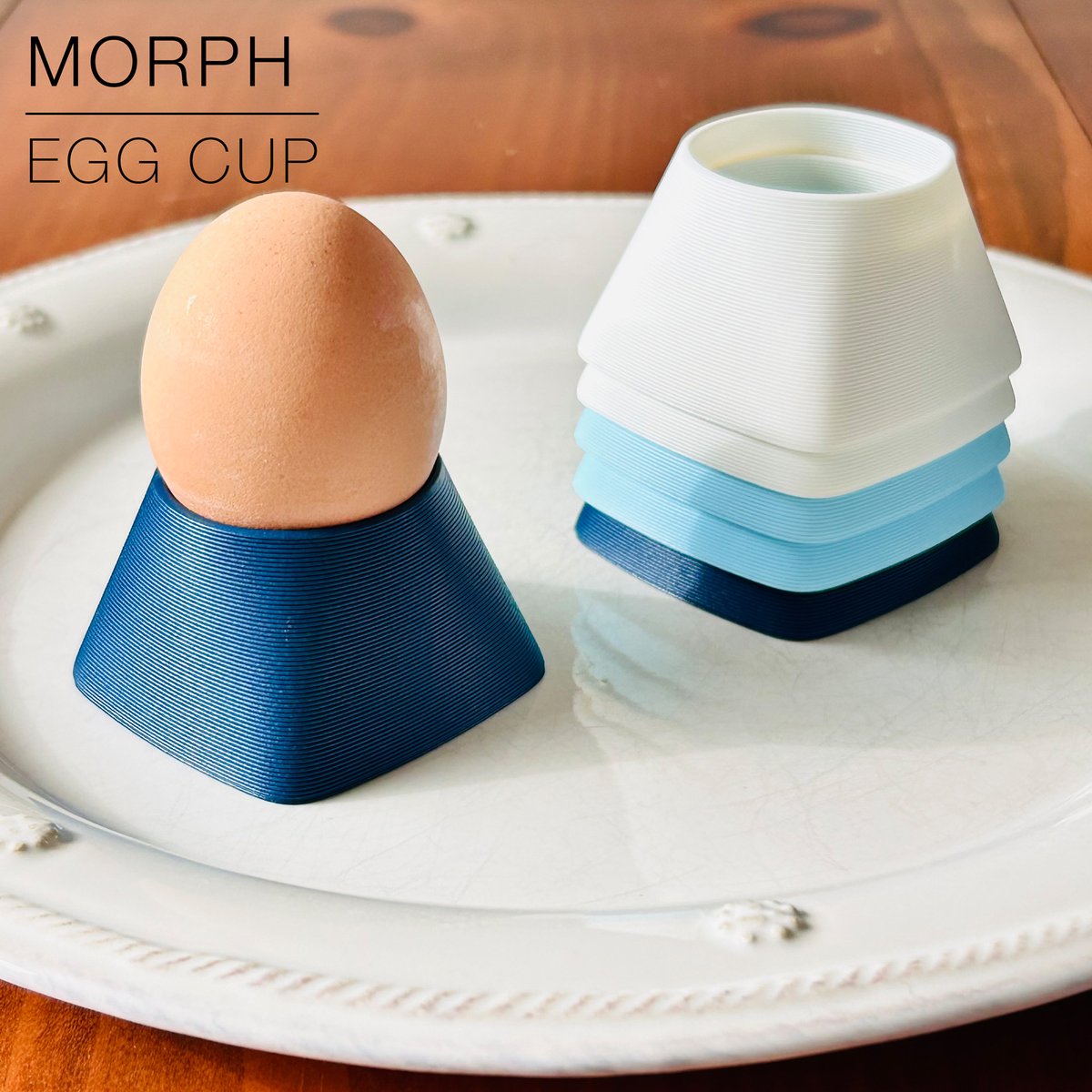 designs_CHR's tweet photo. 🥚 MORPH | Stackable Egg Cup • STL files
➡️ Download 3D print model: https://t.co/dP9J8QIChX
💡 Designed by @designs_CHR

@cults3d #3DPrinting #3DPrinter #Printable #STLfile #eggcup #coquetier https://t.co/AIYzyEE9pg