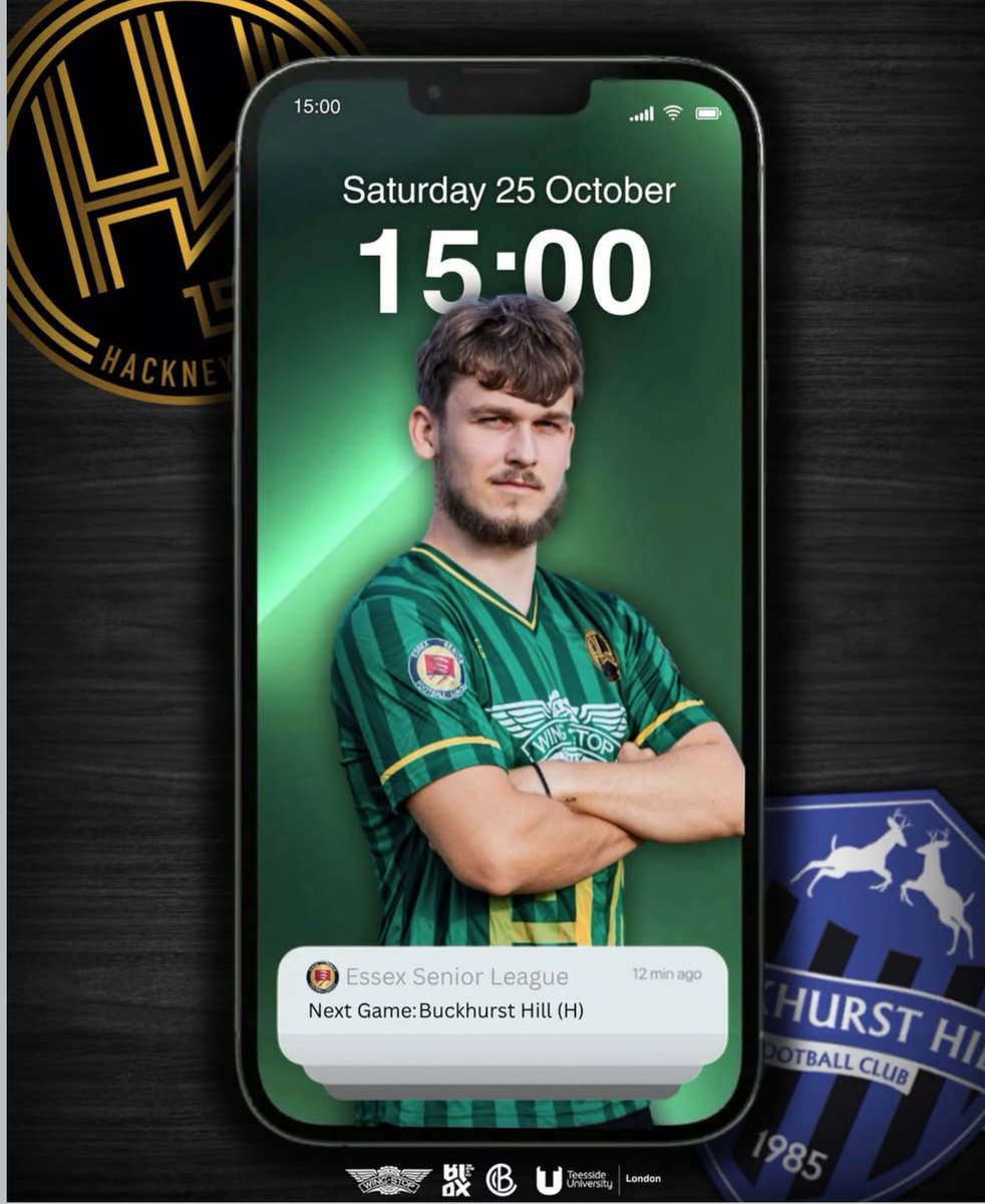 Hackney Wick FC (@hackneywickfc) on Twitter photo Tomorrow we are back in action as we take on <a href="/buckhursthillfc/">Buckhurst Hill FC</a> 
3pm KO
Simarco Stadium 
CM8 1UN Tomorrow we are back in action as we take on <a href="/buckhursthillfc/">Buckhurst Hill FC</a> 
3pm KO
Simarco Stadium 
CM8 1UN