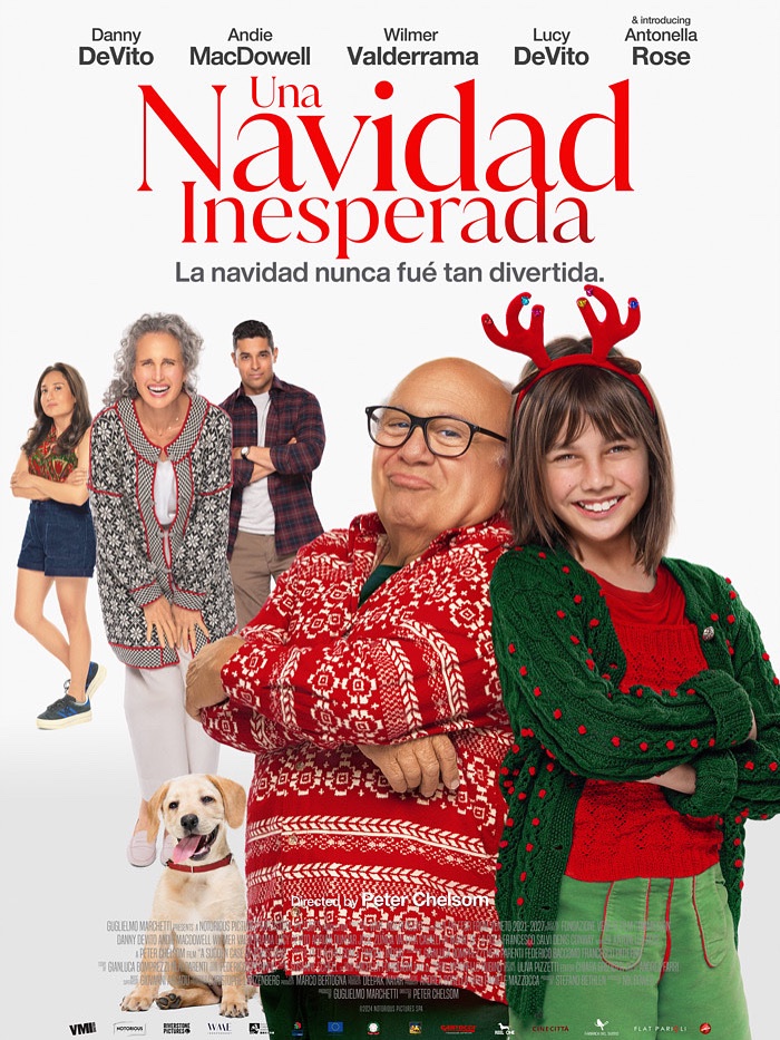 Esta Navidad... el drama familiar viene con Danny DeVito👏

Una comedia navideña con mucha pasta, corazón y cero vergüenza ajena🎄 a partir del 11 de diciembre en la cartelera nacional🍿

#UnaNavidadInesperada