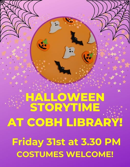 corkcolibrary's tweet image. 🕷️Halloween is creeping ever closer, and our library branches are getting into the spooky spirit with:

🟠A fang-tastic class visit from Scoil Iosaef Naofa in #CobhLibrary 🧛
⚫️Halloween-themed book collections in #MacroomLibrary 📚
🟠 A spine-tingling window display at…