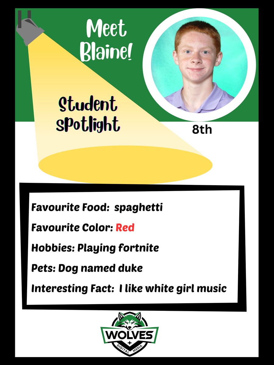 Here's to you, Blaine!