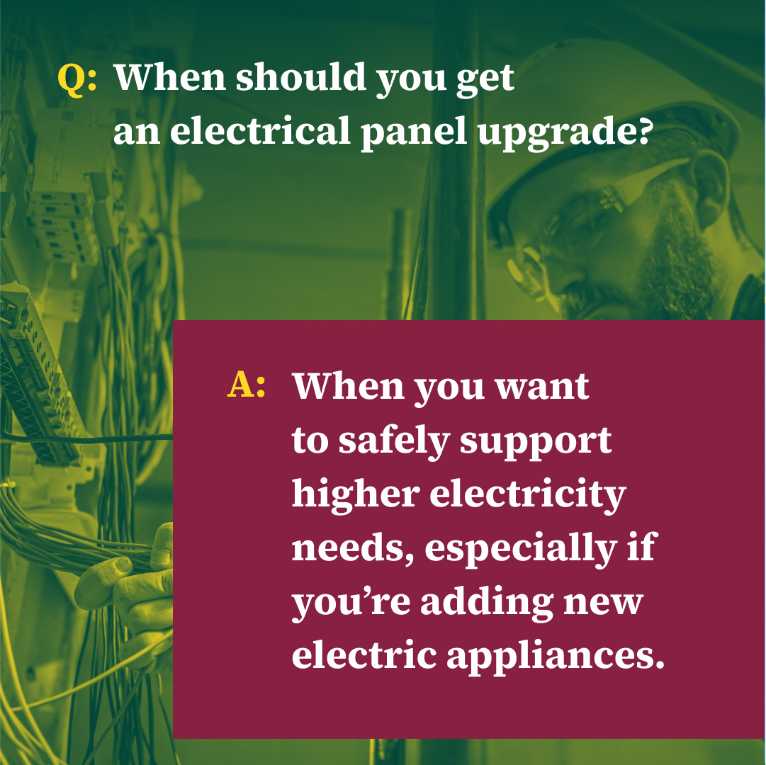 When do you need to upgrade your electrical panel? If you’re looking into electrifying your home, it may require an electrical panel upgrade. We’ll break down everything you need to know about the process. Check out the DCSEU Tech Guide to get prepared: bit.ly/4qkzvFZ
