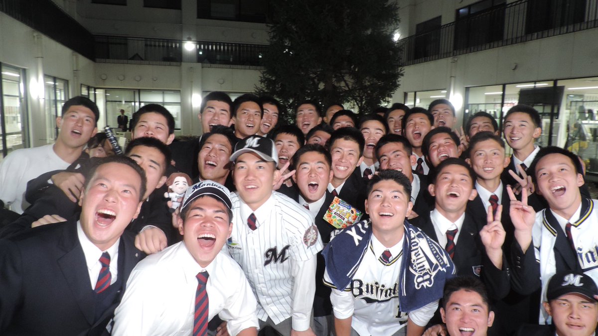 kendai_bb_ob's tweet image. 2年半ともに戦った仲間🏅

#健大高崎
#石垣元気
#佐藤龍月