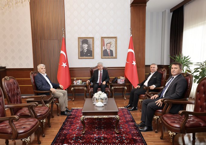 Sakarya Valisi Rahmi Doğan’dan Sendika Başkanlarına Ziyaret