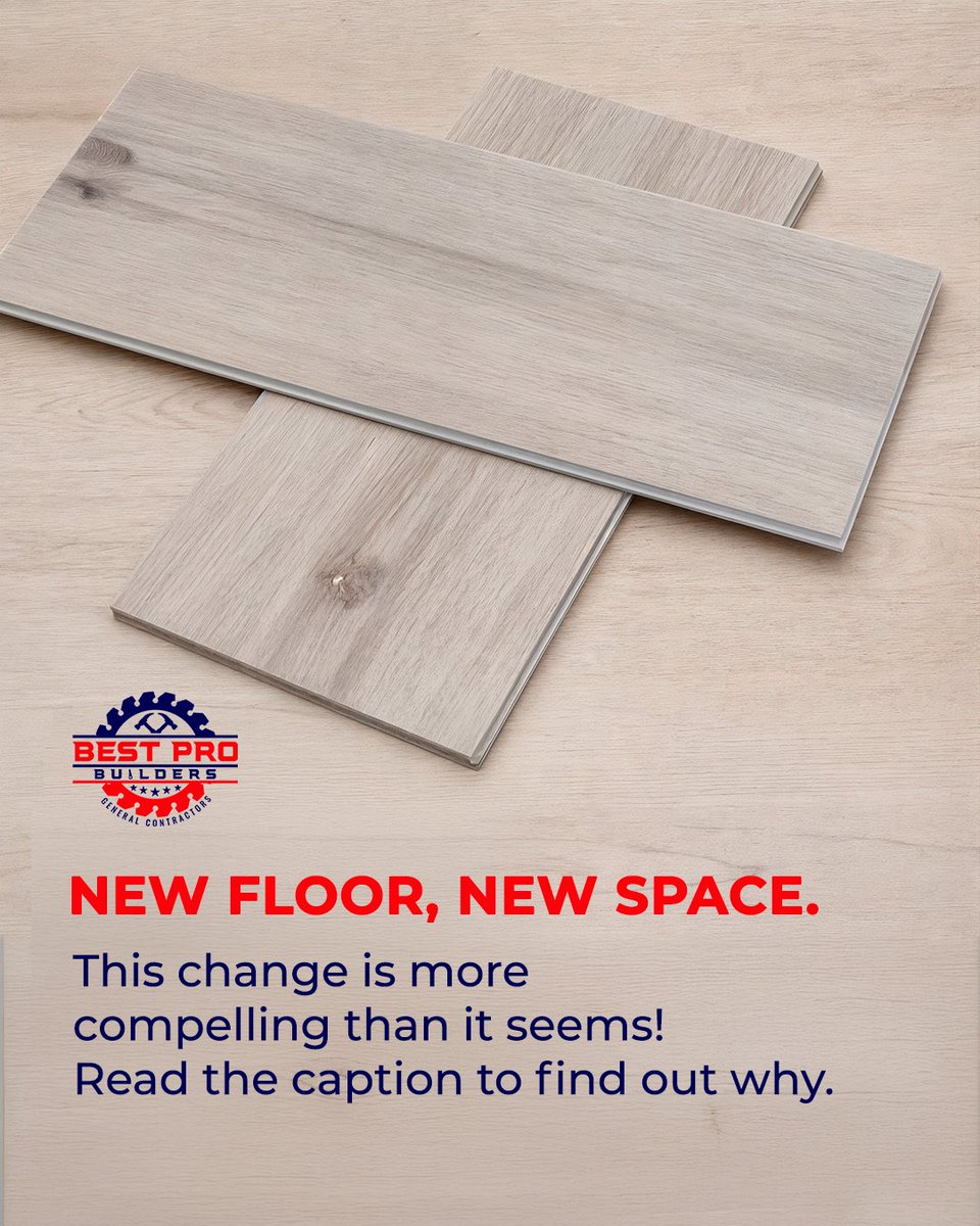 bestprobuilders's tweet image. 👣 New floors, new life.

✔️ Fresh look
✔️ Easy maintenance
✔️ Added value

Let&apos;s upgrade your space. Fast &amp;amp; efficient!

📞 (857) 237‑0142

#bestprobuilders #deckconstruction #patioconstruction #homeadditions