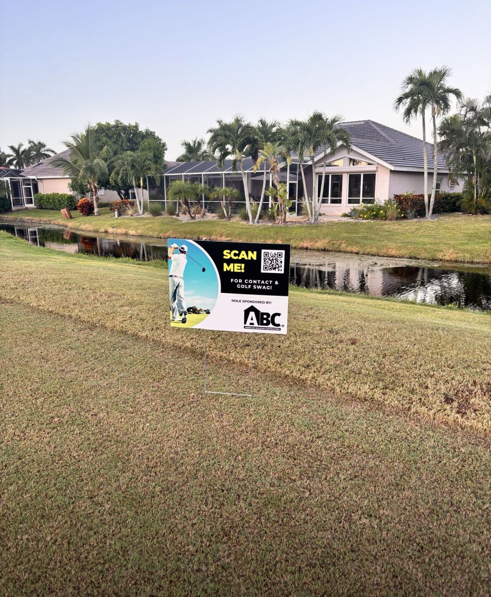 ABCwillhelp's tweet image. Our team had a blast last week at Spanish Wells Country Club in Bonita Springs! Big thanks to CAI South Gulf Coast Chapter for an awesome tournament. The ABC team was proud to support the cause!