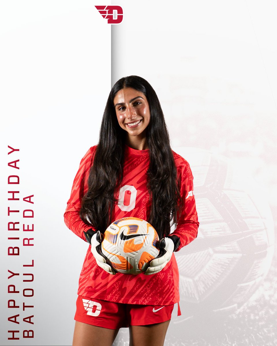 Wishing a very Happy Birthday to senior goalkeeper Batoul Reda ‼️🎉

#UDWSOC // #GoFlyers