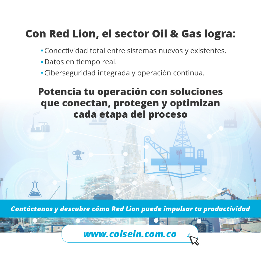 ColseinSAS's tweet image. 🔧¿Trabajas en el sector Oil &amp;amp; Gas?
Con tecnología Red Lion de HMS Networks, automatiza, monitorea y protege tus procesos críticos con soluciones diseñadas para resistir.

💬 Contáctanos para una asesoría personalizada.
🌐 colsein.com.co

#OilAndGas #RedLion #HMSNetworks