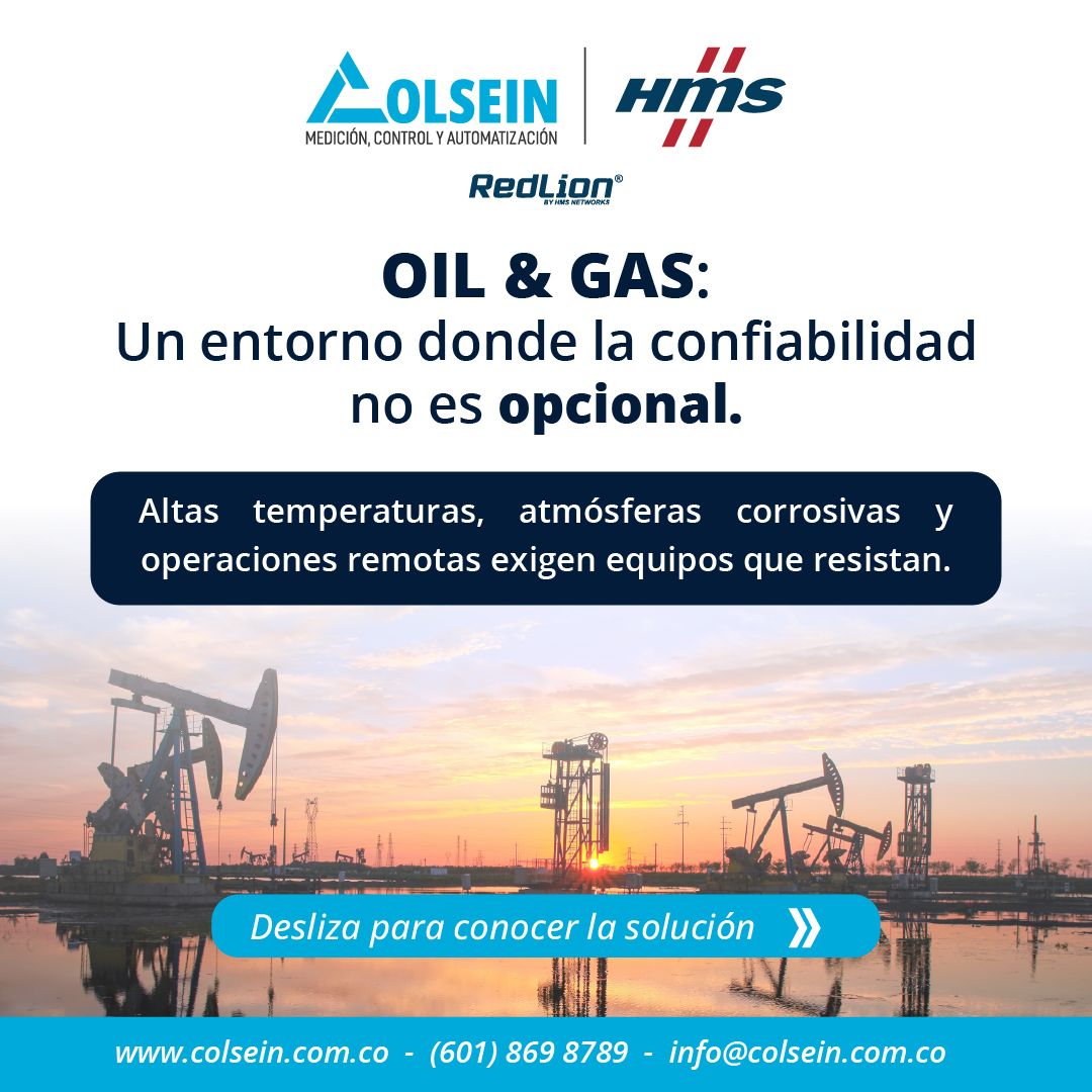 ColseinSAS's tweet image. 🔧¿Trabajas en el sector Oil &amp;amp; Gas?
Con tecnología Red Lion de HMS Networks, automatiza, monitorea y protege tus procesos críticos con soluciones diseñadas para resistir.

💬 Contáctanos para una asesoría personalizada.
🌐 colsein.com.co

#OilAndGas #RedLion #HMSNetworks