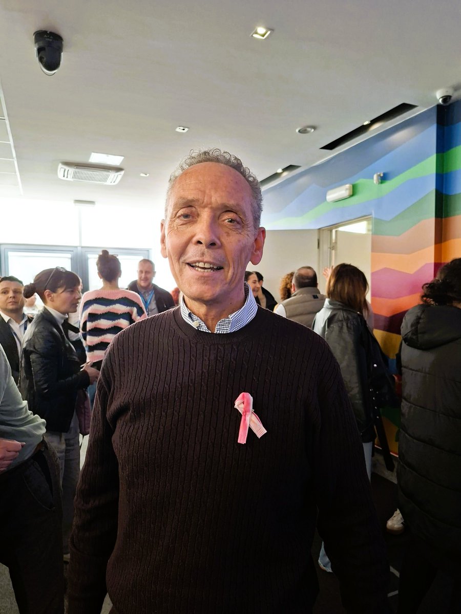 UN_BiH's tweet photo. Today, as we mark #UN80, our staff also joined #PinkAtWork day - supporting breast cancer survivors and promoting prevention &amp; early detection. 💗

Together for health, hope &amp; a better future for all. 💙
#UNDay https://t.co/ocWl5CyncP