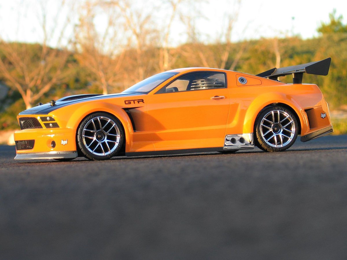 🧡 Behold the beauty of the officially licensed Ford Mustang GT bodyshell, available for 1/10 touring cars (200mm/WB255mm)

Give your RC car that classic Mustang look! 🐎🔥- hpiracing.com/en/part/17504

#HPIRacing #FordMustangGT #RCCars #RC