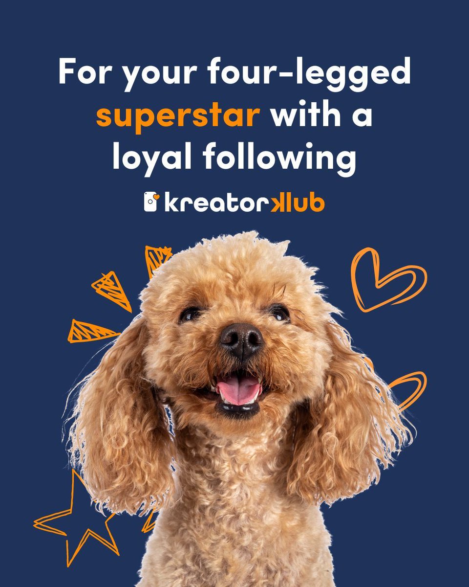 kreatorklub's tweet image. Calling all pet influencers! 🐾

Got a four-legged superstar with a loyal following? Whether it’s a posing pup, a foodie feline, or a talking parrot with personality, we want you on Kreator Klub!

#kreatorklub #petinfluencer #petcontent #petcreators #dogsofinstagram #catsoftiktok