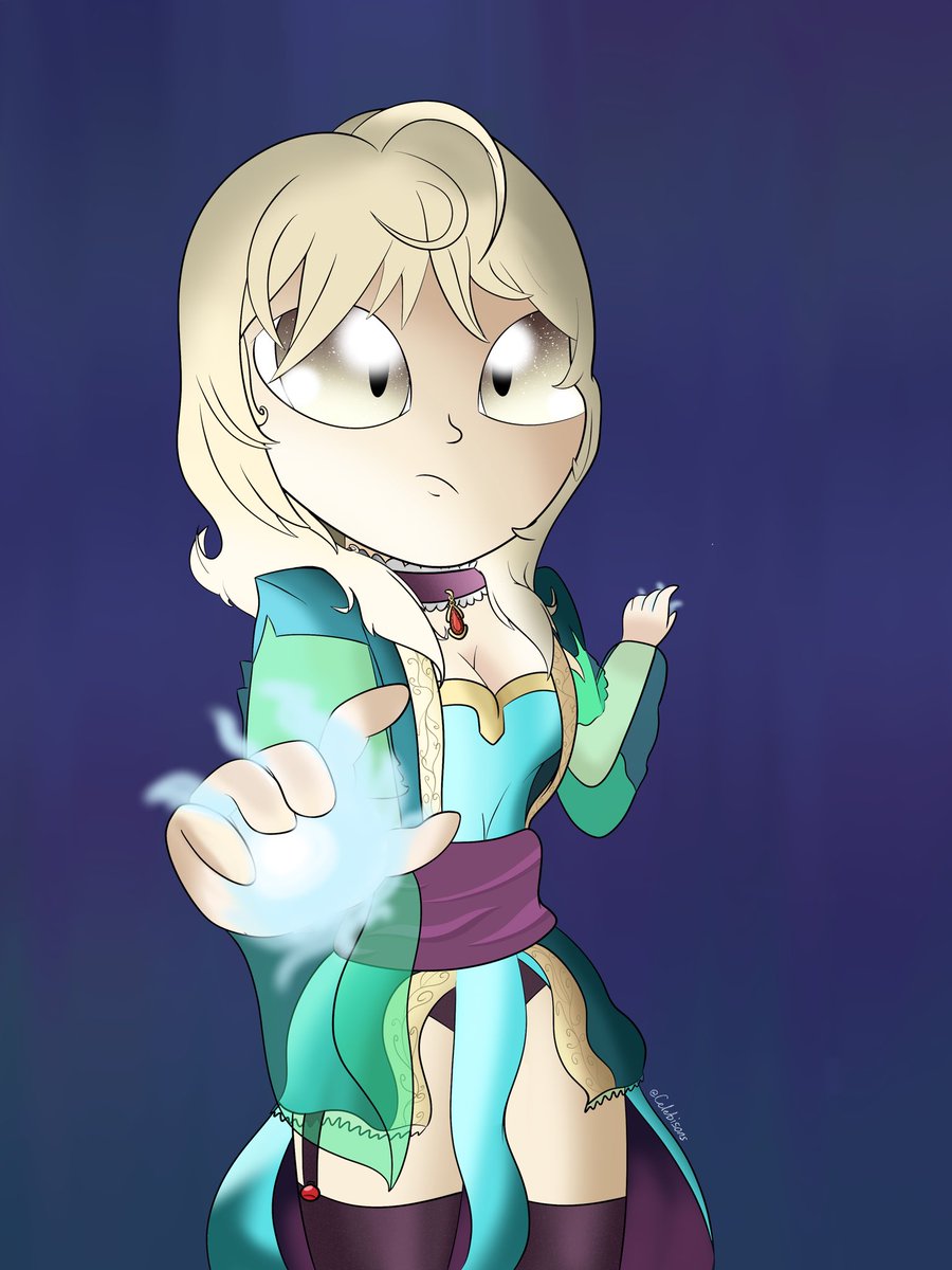 CelebiSons's tweet image. I like how Ayla has a tragic backstory and is played completely seriously, and yet my fanart is primarily very lighthearted 

You know that meme of artists putting their favorite skrunklos through hell?
I’m that, but the opposite 

#WorldOfIO #Masae