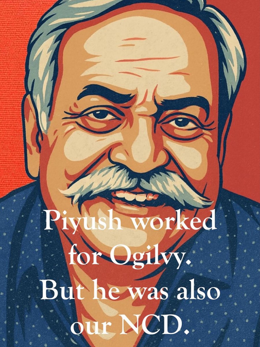 He truly was Indian advertising’s role model, the person we all looked up to. He inspired every one of us in the industry. And all of us in India, regardless of our agencies, somehow reported into him. Thank you, Piyush.