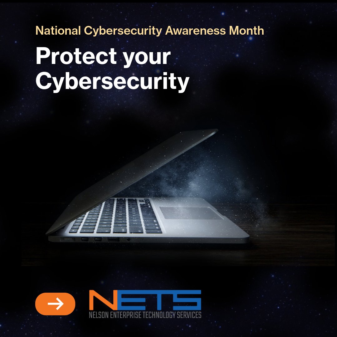 🔐 National Cybersecurity Awareness Month -
Stay Cyber Secure with #NETS

#DoD's new #CMMC rule and #CISA's emergency order emphasize that #cybersecurity compliance is essential.

Contact NETS today to assess your cybersecurity posture 🔗 nets-us.com/contact