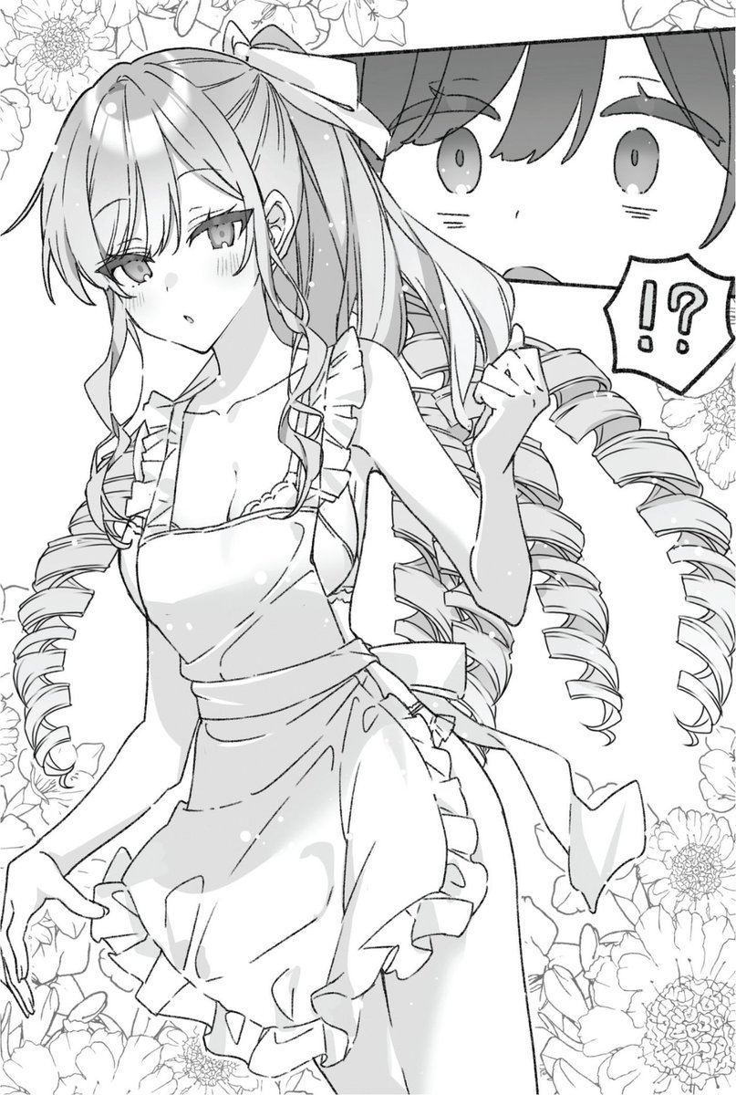fefe 🤍🌸 (@javafefe) on Twitter photo WHYYYYYYY couldn't we get a Rae illustration too... she wore one in the short story as well, i need naked-apron Rae.
good morning btw WHYYYYYYY couldn't we get a Rae illustration too... she wore one in the short story as well, i need naked-apron Rae.
good morning btw