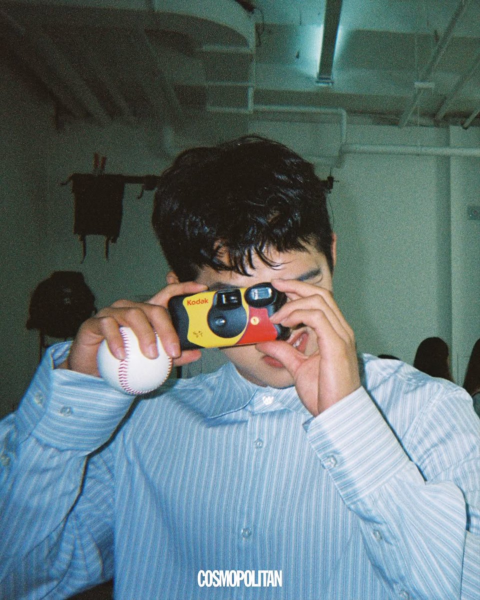 한화이글스 코시 기념 문동주 코스모폴리탄 비하인드 cut