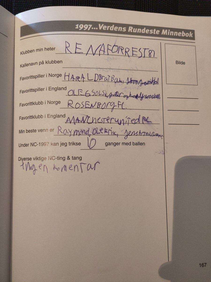 ForzaSecondHand's tweet image. Av de mange bøkene som er lagt ut på forzasecondhand.no i det siste finnes bl.a. @tomskalle sin bok om Norway Cup. Med bidrag fra en ung Ball24-forfatter. Uvisst om det var der redaktør @hanskalla oppdaget talentet.