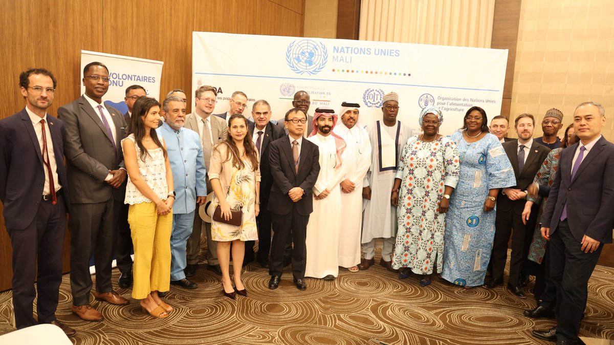 Ce 24 octobre, le Mali a célébré la Journée des Nations Unies.
Sous le thème « Construire l’avenir ensemble », les Nations Unies réaffirment leur engagement aux côtés du peuple malien pour un avenir de paix, de stabilité et de développement durable.
#UNDay #Mali #ONU #Paix