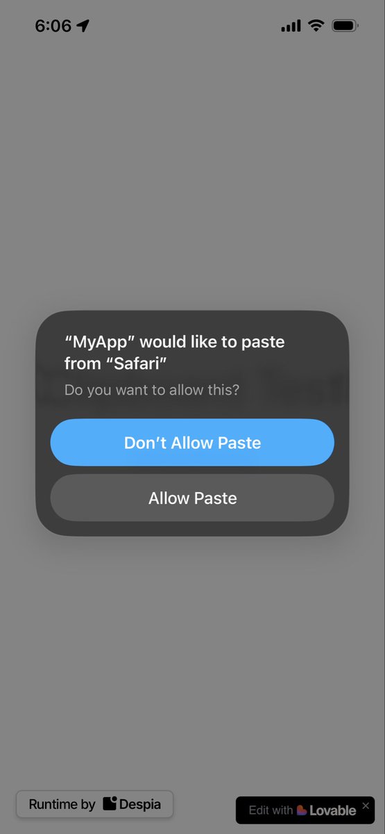 Native Clipboard Access - Now Available at <a href="/despia_native/">Despia</a>