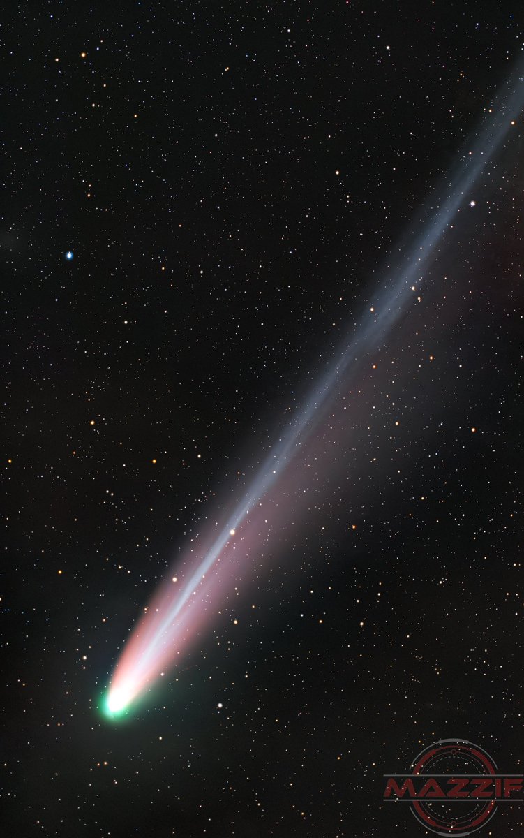 MazzifLOL's tweet image. Comet ☄️ A6 Lemmon 🍋 didn&apos;t disappoint last night. Extra bright and energized! 🤩🤩🤩

#astrophotography #cometlemmon #comet