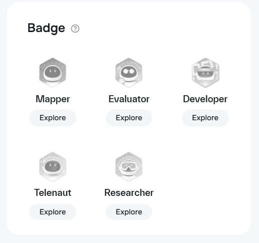 mohnz22's tweet photo. 2.They has announced NFT minting and badges. Minting is free requires 0.001 ETH in mainnet.
step 1 : Go to the website and log in to your account https://t.co/hJ3OoXnbBv
step 2 : Open your profile and mint the NFT
step 3: check for available badges and grab them through dashboard https://t.co/wvC4ghvV4s