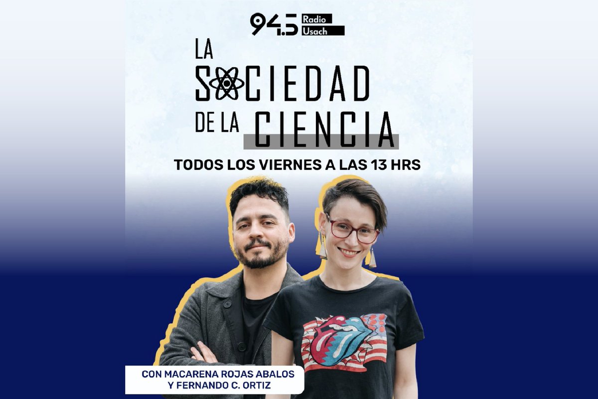 🎙️Hoy desde las 13 hrs  | Jefes de programas de Ciencia y Tecnología de #Jara y #Matthei presentarán sus propuestas en #SociedadDeLaCiencia de <a href="/radiousach/">Radio USACH 94.5 FM</a> y <a href="/tvusach/">TVUSACH</a> 

📺Programa iniciará un ciclo de candidaturas para abordar los aspectos centrales del desarrollo del país en el