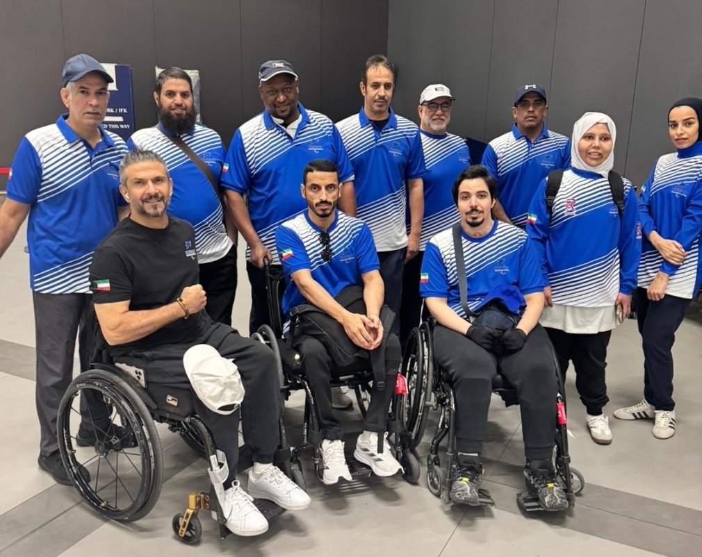 مغادرة وفد المنتخب الكويتي للرماية للمعاقين للمشاركة في المعسكر التحضيري إستعدادا للمشاركة في بطولة كأس العالم للرماية المقامة في مدينة العين بالإمارات. 

بالتوفيق لأبطال الأزرق 

<a href="/pas_kwt/">الهيئة العامة للرياضة</a>