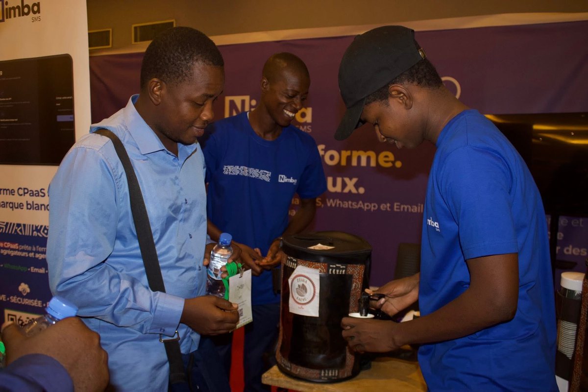 Journée 1: 
 
Retour sur la Guinea Fintech Week 2025 : Nimba SMS, Acteur Clé de la Finance Digitale en Guinée 🇬🇳  
 
#GuineeFintechWeek #NimbaSMS #CPaas #AdTech