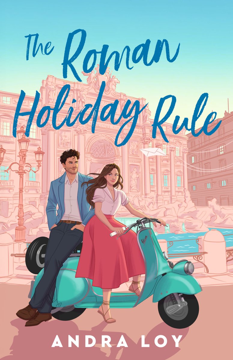 Cover reveal for my Rome-inspired rom-com with whimsical magic from Haven Fiction!