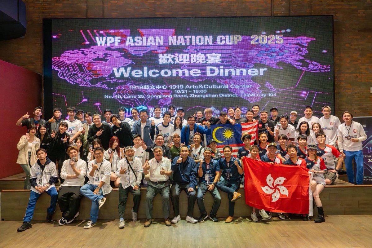 Iwacha_2780's tweet image. 【WPF ASIAN NATION CUP 2025】in台湾

JOPTから日本代表選手として
出場させて頂きましたぁぁぁあ！！🇯🇵

結果は一点差で5位FIN。惜しい😭

チームだからこそできる動き方や勉強になることもたくさんあったし、いろんな国の方々と交流出来たのもとてもいい思い出です◎

#poker #JOPT #WPF