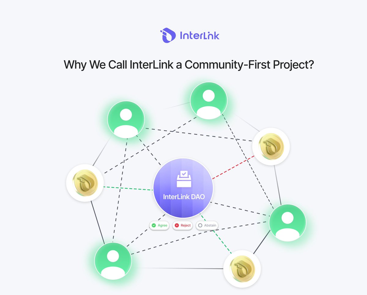 interlinklabspk's tweet image. InterLink is built by the community, not just for it.
All major decisions are made through DAO voting, tokens go to real humans—not whales or bots—and the core team works with the community at every step.
InterLink isn’t just a project with a community — it is the community.…