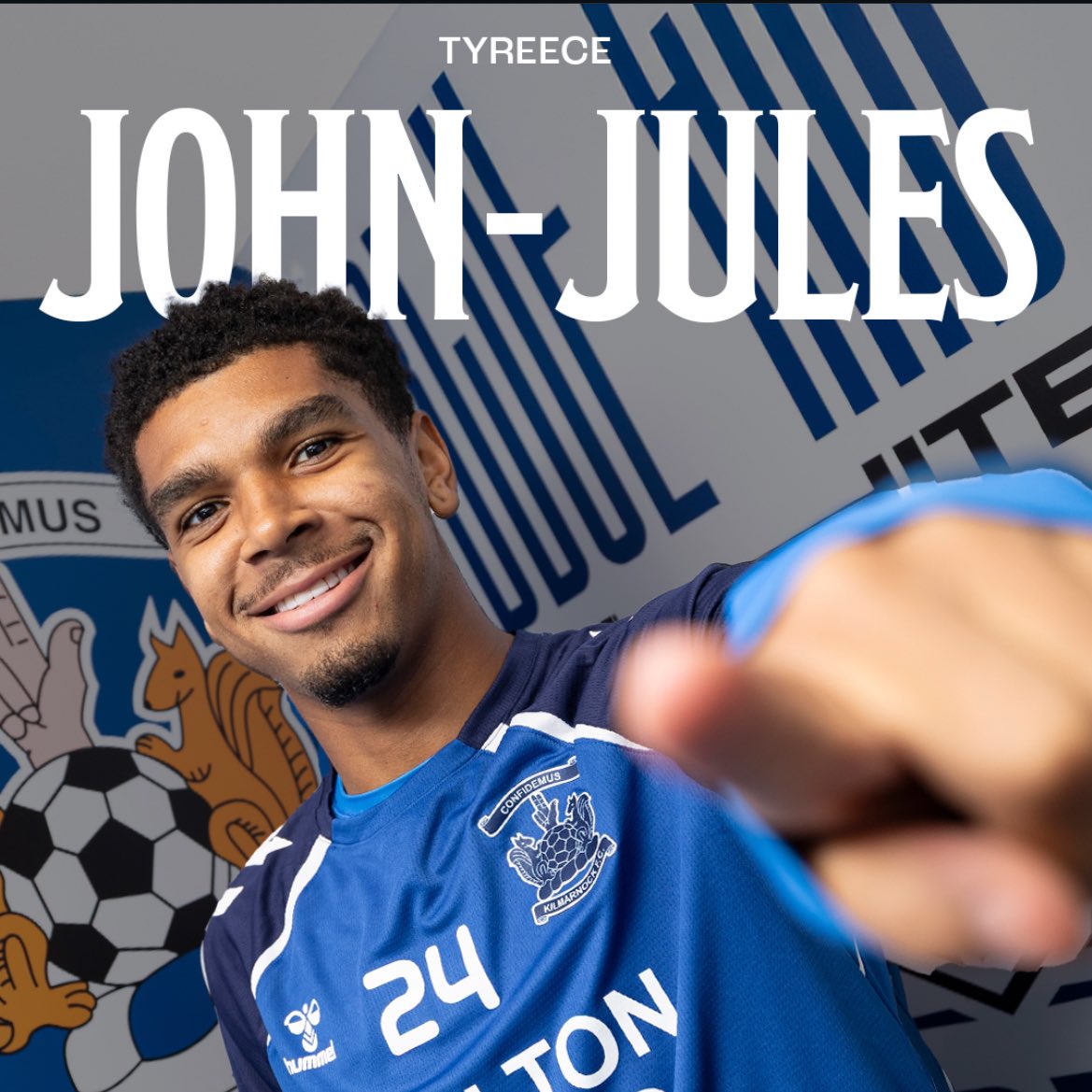 🚨 Former Arsenal academy player, Tyreece John-Jules, who trained with the first-team last week, has signed for Kilmarnock on a short-term deal. ✅✍️