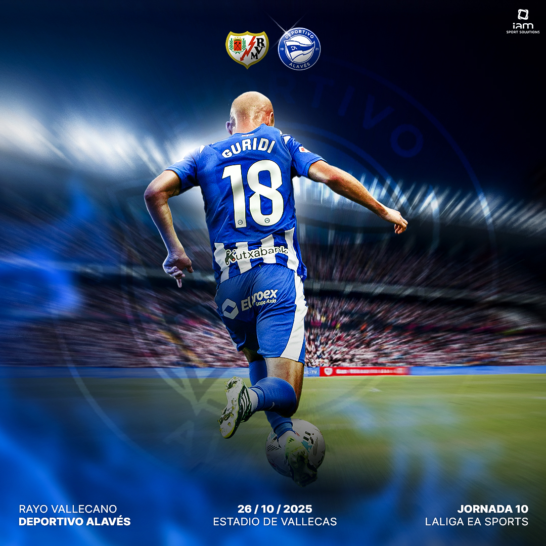 Vamos a por todas <a href="/Alaves/">Deportivo Alavés</a>!!!! 💙🤍💪
#RayoAlavés #GoazenGlorioso #LALIGAEASPORTS