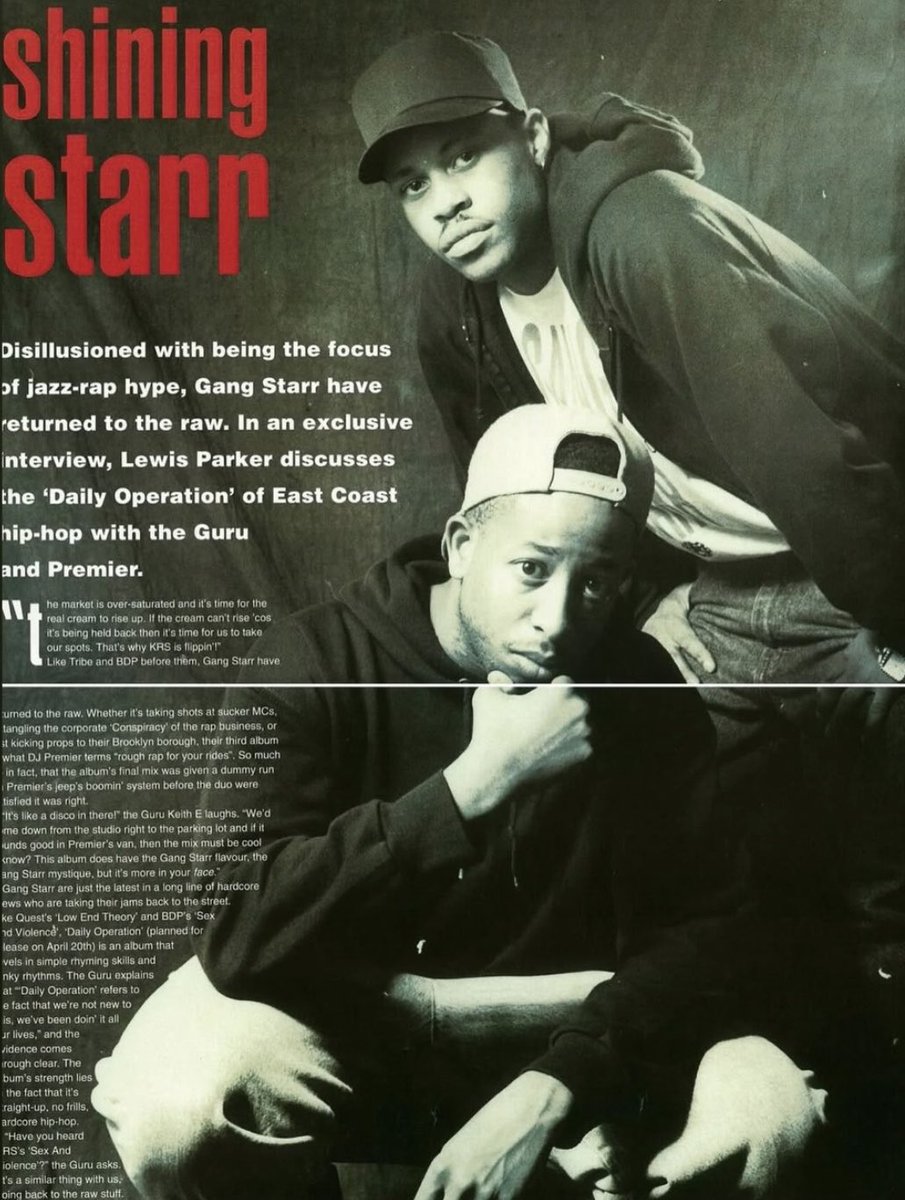 Gang Starr 'One of the Best Yet' Out Now (@gangstarr