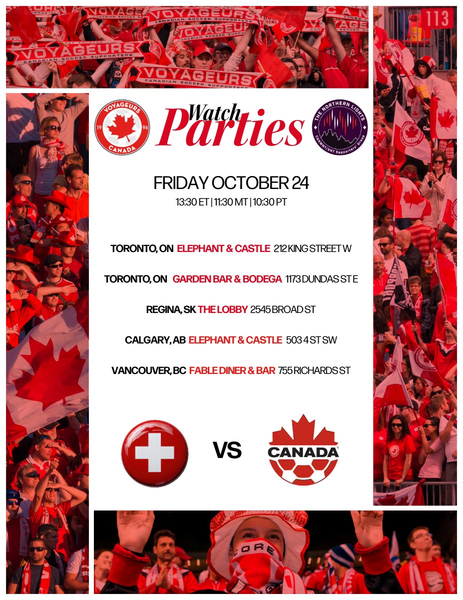 thevoyageurs's tweet image. It's MATCH DAY!! Let's gooooooooooooo!! #CanWNT/#CanXNT  🇨🇦 v 🇨🇭 #AllezLesRouges