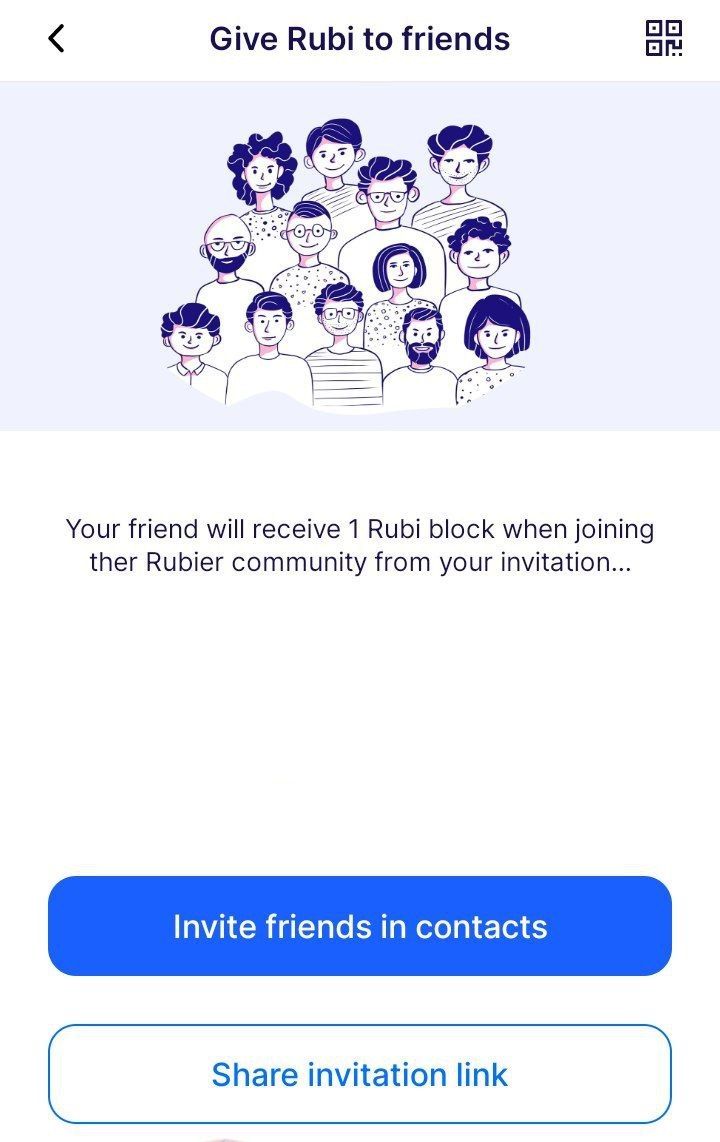 Rubi_Click's tweet image. Hello RUBI users
All of you leave your invitation code in the comments .
Follow me @Rubi_Click