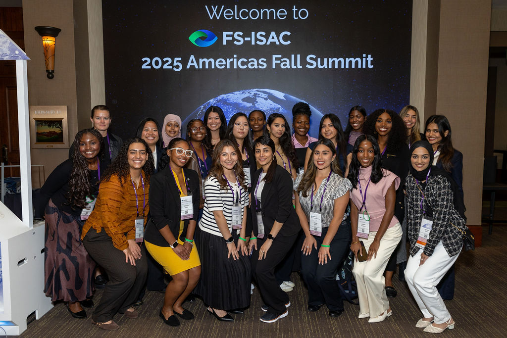 FSISAC's tweet image. We were proud to welcome our 2025–26 FS-ISAC Cybersecurity Scholars to the Americas Fall Summit. Our scholars are pursuing careers in cybersecurity with the support of our generous members.

Read more about our scholarship program: 
hubs.ly/Q03Q0J8W0