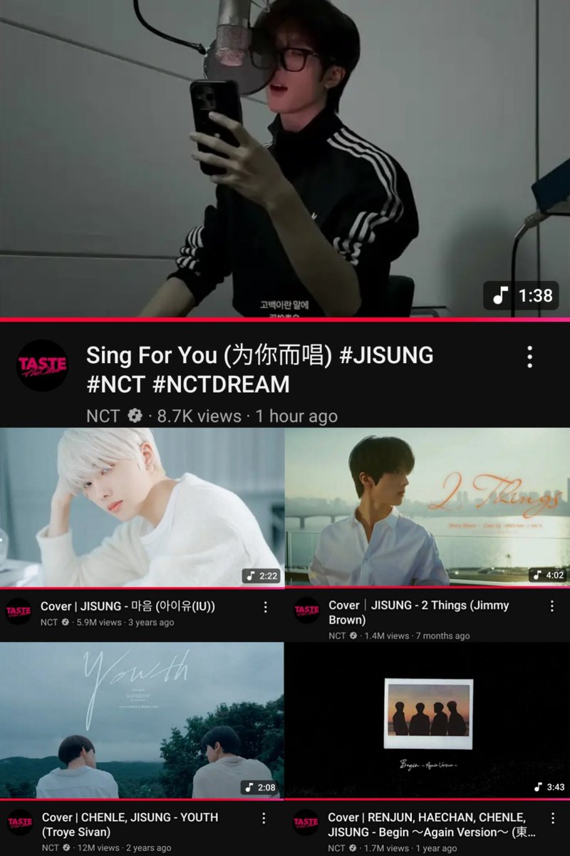 jisunqpawrk's tweet photo. song cover by jisung:

✅ heart (iu) 🇰🇷
✅ 2 things (jimmy brown) 🇰🇷🇬🇧
✅ youth (troye sivan) 🇬🇧
✅ begin (tvxq) 🇯🇵
🆕 sing for you (exo) 🇨🇳

what language he shud cover next? 🤔 https://t.co/vvm1GQF8FK