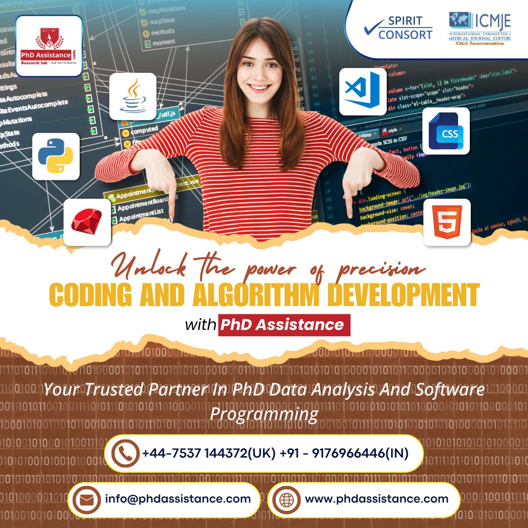 phdassistance's tweet image. Code your research to perfection!
Get expert help in coding & algorithm development for your PhD with PhD Assistance.
 phdassistance.com/services/phd-d…
#PhDAssistance #PhDResearch #SoftwareProgramming #AlgorithmDevelopment #DataAnalysis #ResearchSupport