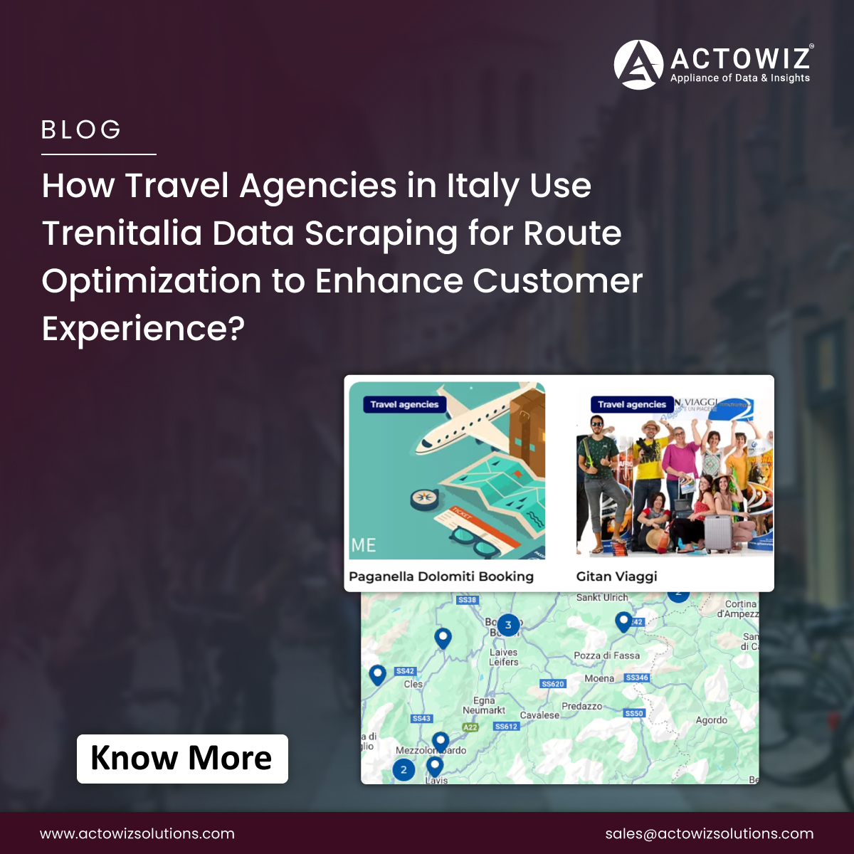 actowizsolution's tweet image. Discover how Italian travel agencies use #TrenitaliaDataScraping for Route Optimization to improve scheduling, efficiency &amp;amp; enhance the overall customer experience.

actowizsolutions.com/trenitalia-dat…

#ActowizSolutions #DataScraping #TravelTech #MarketIntelligence #AI #RouteOptimization